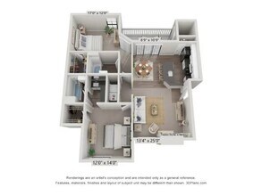 Champions A B2 Upgraded W0826 floor plan